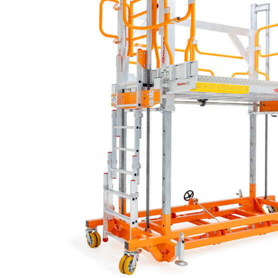 Podest kolejowy do wklejania szyb czołowych w pojazdach szynowych Spec KZ0045