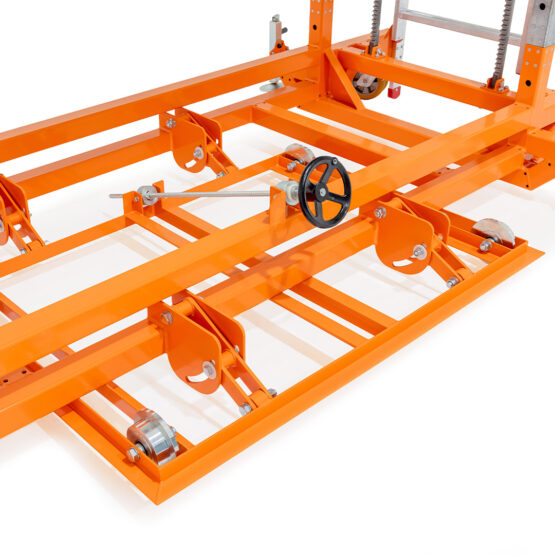 Podest kolejowy do wklejania szyb czołowych w pojazdach szynowych Spec KZ0045