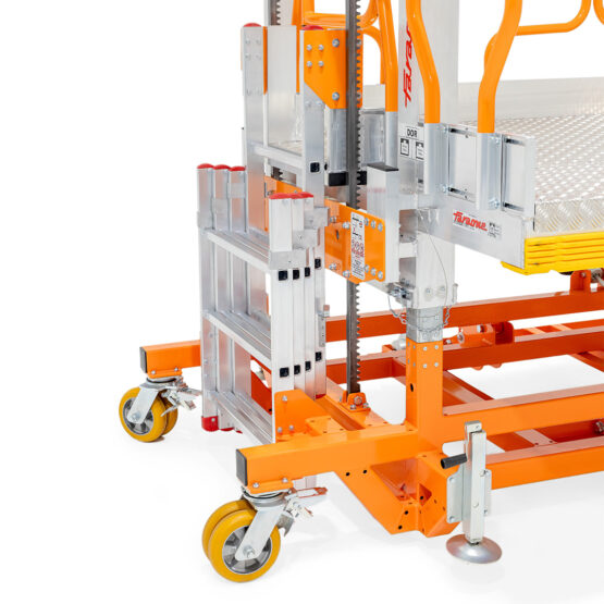 Podest kolejowy do wklejania szyb czołowych w pojazdach szynowych Spec KZ0045