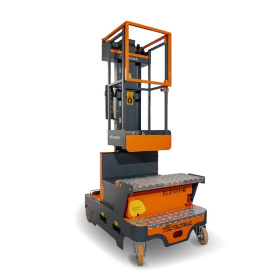 ELEVAHELEVAH 6 Move ze zmodyfikowanym koszem - platforma do włazów rewizyjnych