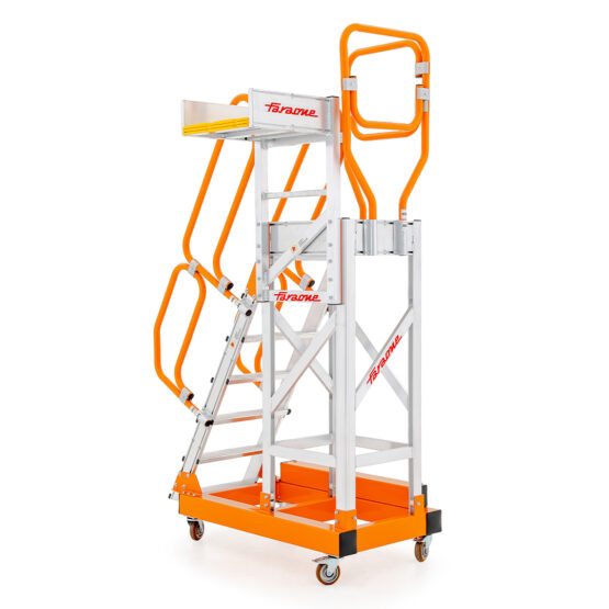 Mobilny podest roboczy dla branży farmaceutycznej - Spec KZ0060 Faraone