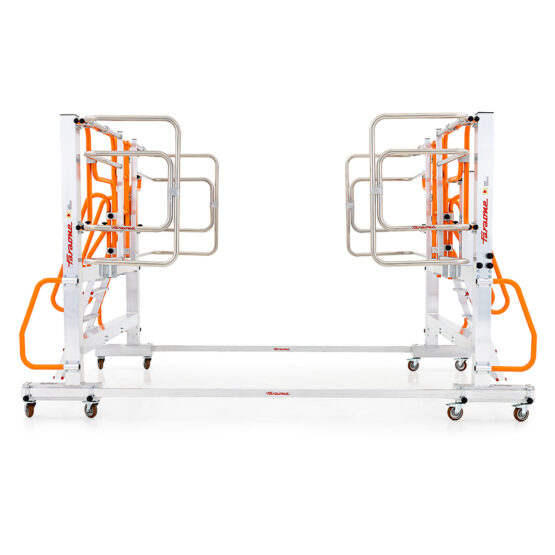 Schody i barierki ochronne do serwisowania pojazdów i maszyn Spec RJ0213 Faraone