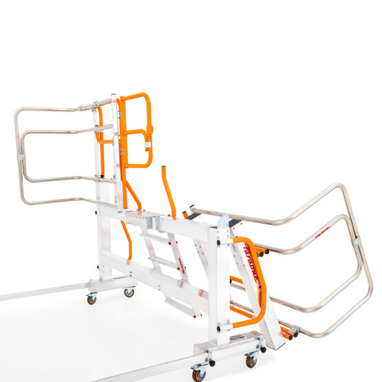 Schody i barierki ochronne do serwisowania pojazdów i maszyn Spec RJ0213 Faraone