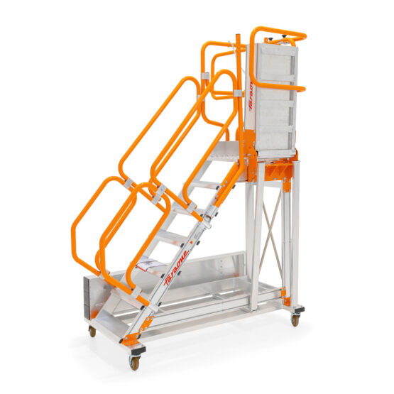 Podest roboczy RJ0125 Faraone ze składanym balkonem i barierką