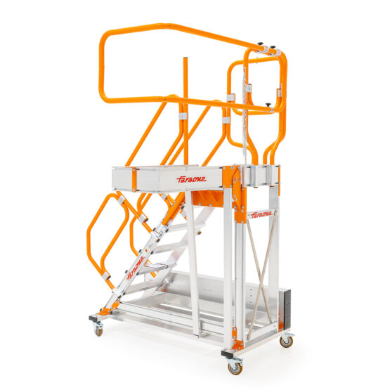 Podest roboczy RJ0125 Faraone ze składanym balkonem i barierką