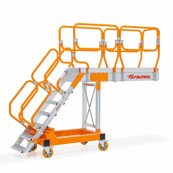 Spec PK0077 Faraone mobilny podest roboczy z długim balkonem i wzmocnioną konstrukcją