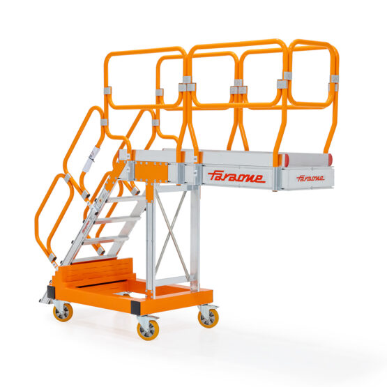Spec PK0077 Faraone mobilny podest roboczy z długim balkonem i wzmocnioną konstrukcją