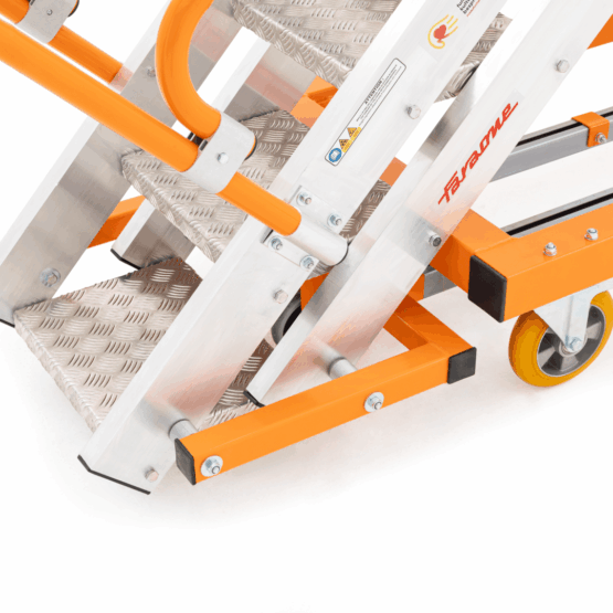 Podest o regulowanej wysokości ze schodami - Spec SM0095