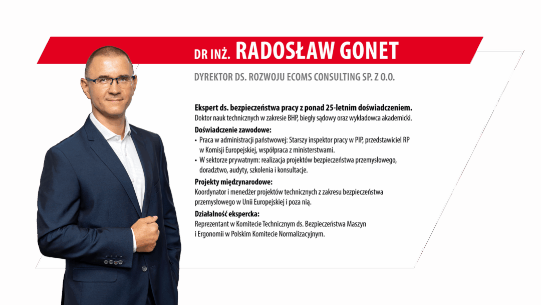 Radosław Gonet - Dyrektor ds. rozwoju w EcoMS