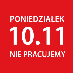 10 listopada 2025 nie pracujemy - Faraone Poland