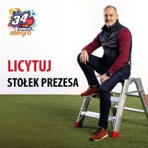 WOŚP 2026 - licytuj stołek Prezesa Faraone Poland
