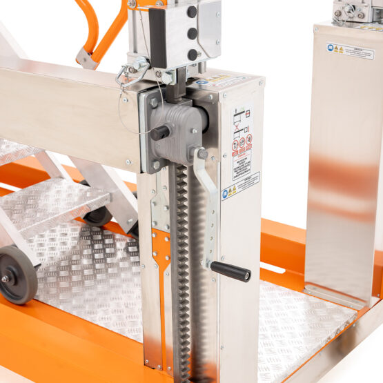 Spec TW0384 Faraone - system korbowy do regulowania wysokości platformy roboczej