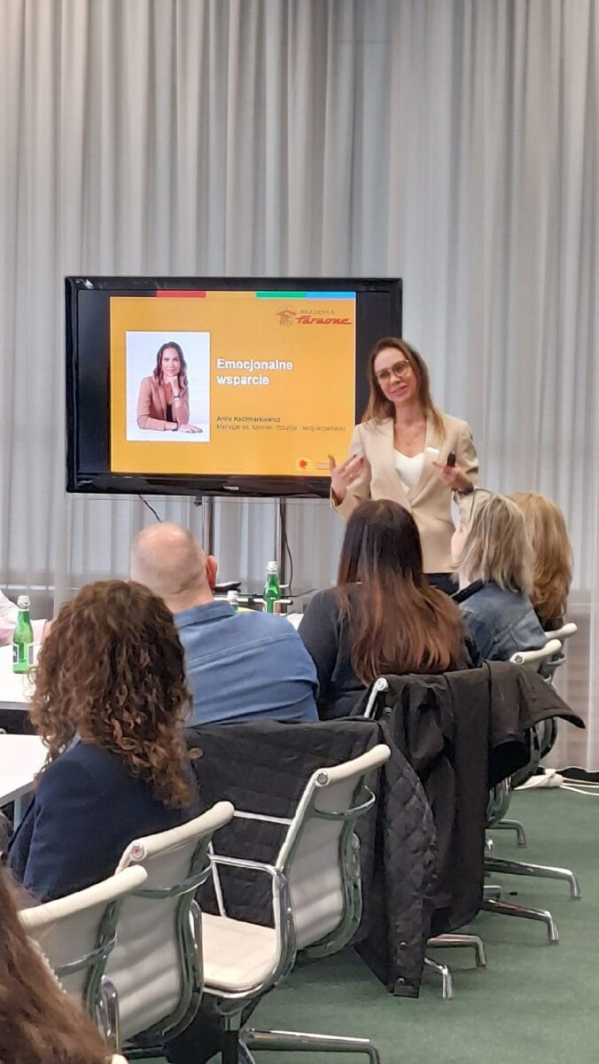 Targi SAWO 2026 - warsztaty Anna Kaczmarkiewicz - Emocjonalne wsparcie jako element budowania kultury bezpieczeństwa