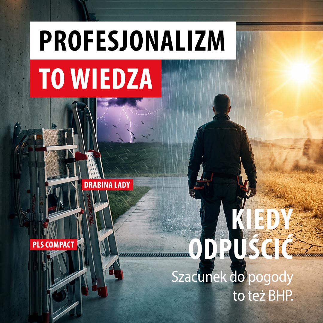 Nie tylko burza. 7 warunków atmosferycznych, które zwiększają ryzyko pracy na wysokości