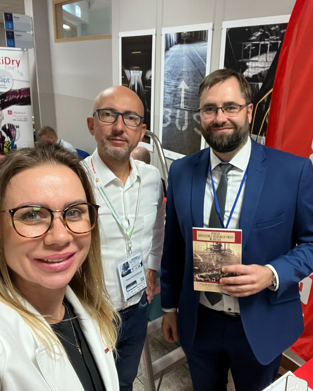 Spotkanie uczestników konferencji BiOP i przedstawicieli Faraone Poland przy firmowym stoisku.