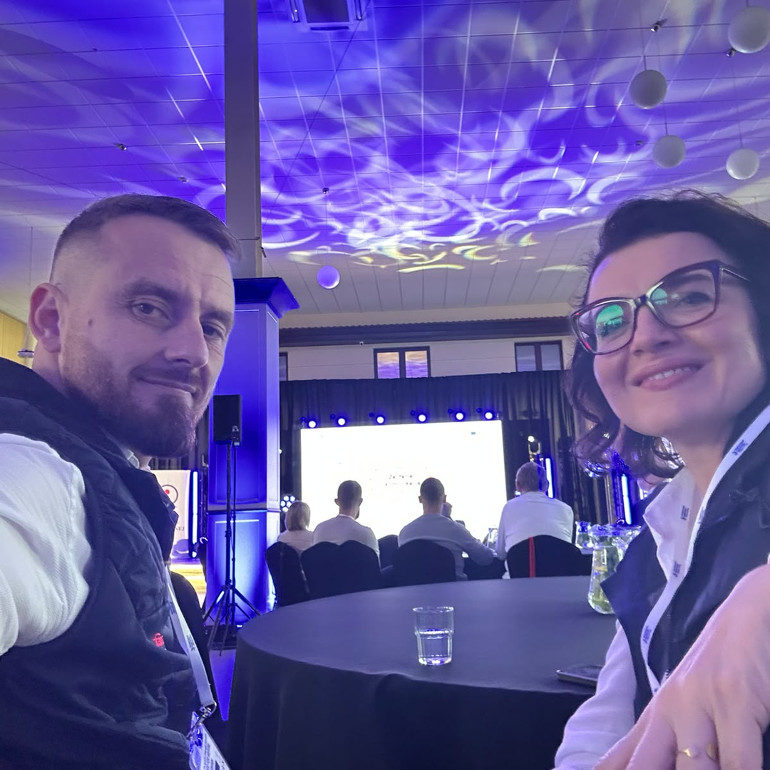 Tomasz Wierzyński i Anna Ruta z Faraone Poland podczas XXIX Konferencji Forum Liderów Bezpiecznej Pracy 2026