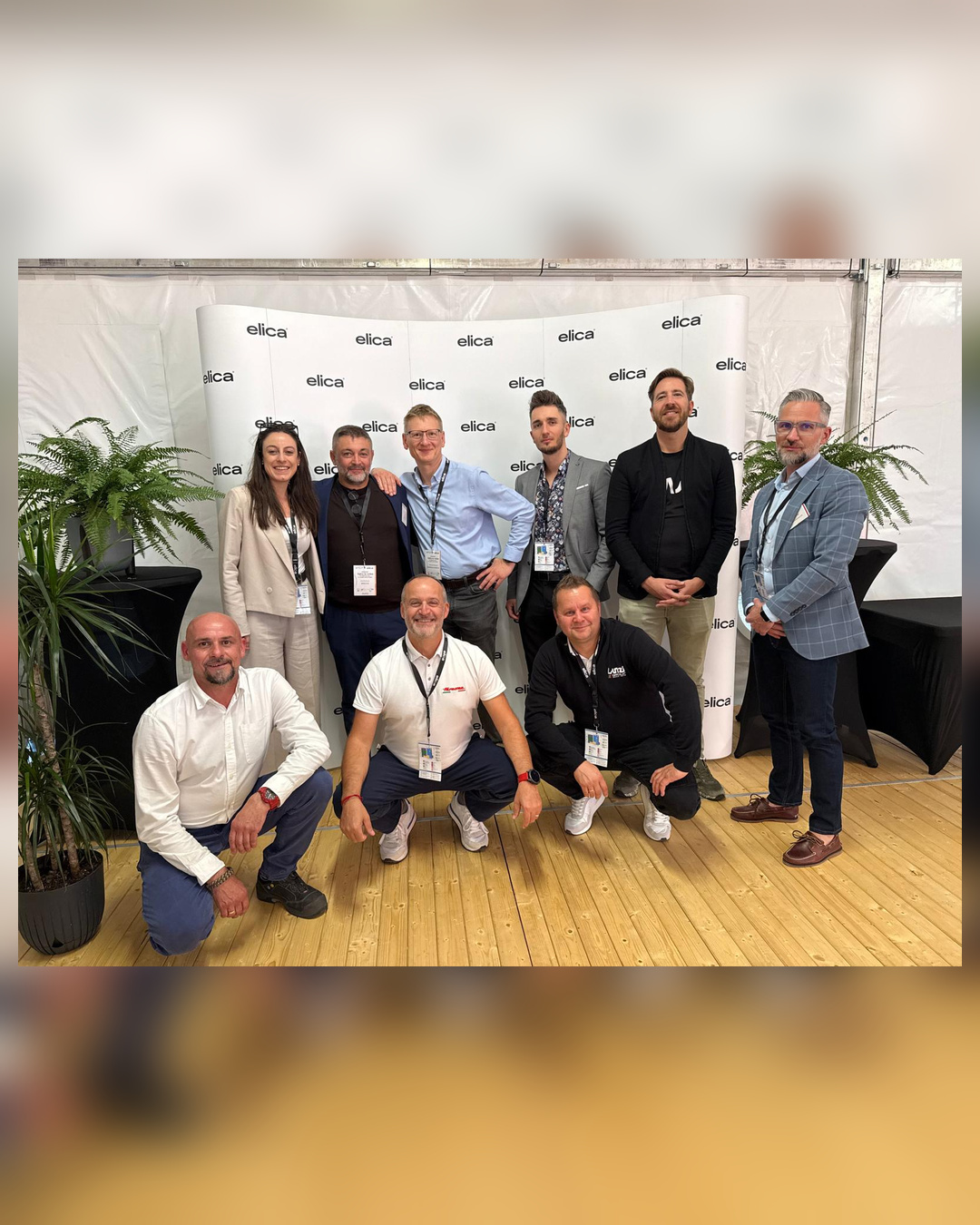 Uczestnicy drugiego przystanku Safety in Action w Elica Group Polska w Jelczu-Laskowicach
